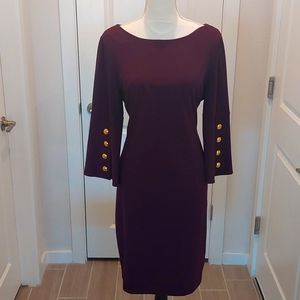 Purple Calvin Klein Dress 14